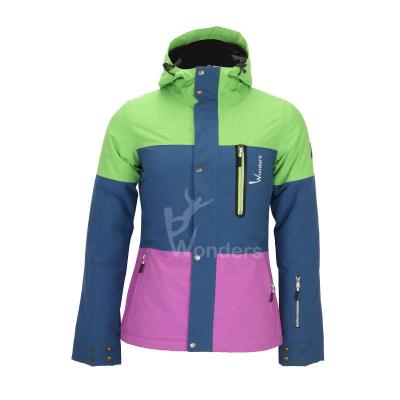 China Langärmliges wasserdichtes Licht-Ski Jacket Breathable Soem zu verkaufen