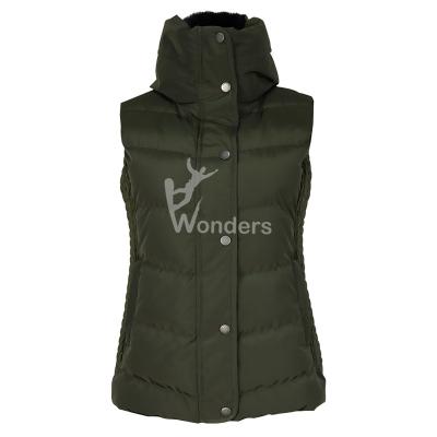 China Women'S Slim Padding Vest Sleeveless for sale