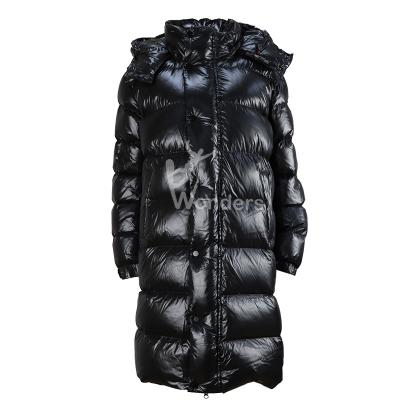 China Womens Puffer 90/10 Down Long Jacket Down Parka zu verkaufen