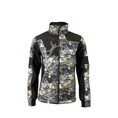 China Wasserdichten Berg Hunter Camo Hunting Jacket Soft Shell Hybrid Jacket Mens zu verkaufen