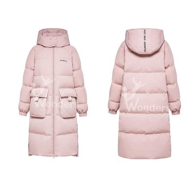 China Der Frauen der Puffer-Parka-Jacken unten mit Hood Winter Coat zu verkaufen