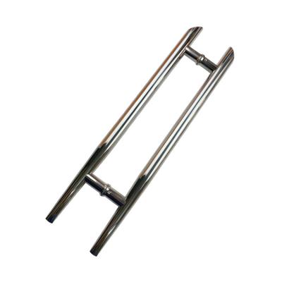 China Easy Installation OEM Stainless Steel Hardware Door Pull High Quality Construction Glass Handle for sale