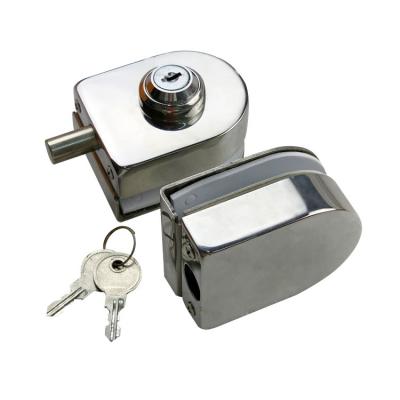 China Factory price high quality hotel brass key.iron glass door lock for sale