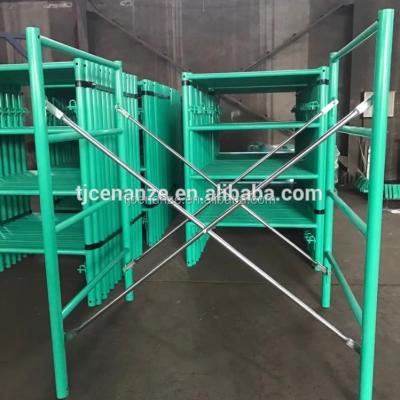 China Q235 V Lock Walk Through Frame Scaffolding Outdoor Scaffolding for sale