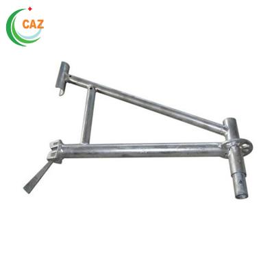 China Q235 Scaffolding Parts Name Ringlock Scaffold Panel Side Bracket for sale