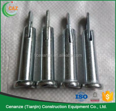 China Q235 Steel Scaffolding Parts Steel Flip Lock Pin For Frame Scaffolding for sale