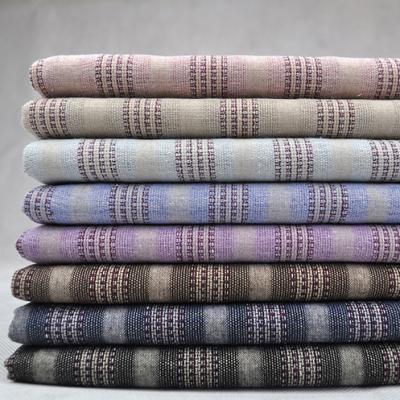 China Factory supply wholesale price sustainable blend polyester woven printed linen cotton fabric for tablecloth for sale