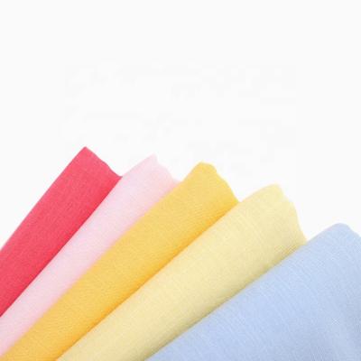 China 2022 Wholesale Double Faced NO MOQ Custom Design Soft Recycled Korean Nylon Canvas Shirts Fabric for sale