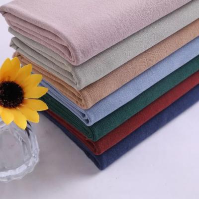 China 2022 custom made modern new style cotton hometextile heavy rayon fabric wrinkle resistant for clothing for sale