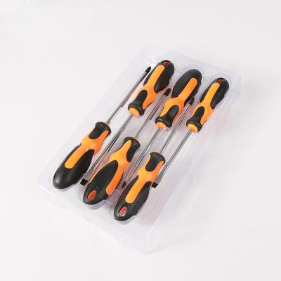 China Phillips Slotted / Magnetic Repair 6PC Flat / Cross Head Screwdriver Set With For Machinery Cycling Repair for sale