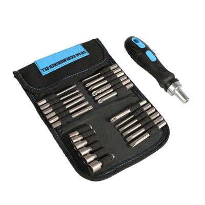 China Household Pocket 26 Pcs Professinal Screwdriver Crv Bit Promotional Variable Ratcheting Set for sale