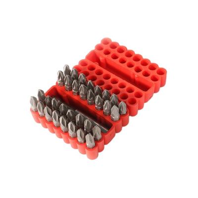 China Household 33pc Variable Different Size Phillips Screwdriver Bit Set With Hex Bit Holder for sale