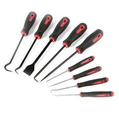 China 9pcs Auto Repair Chrome-Vanadium DIY Tool Gasket Puller Removal Tool Scraper Pick and Hook Steel Set for sale