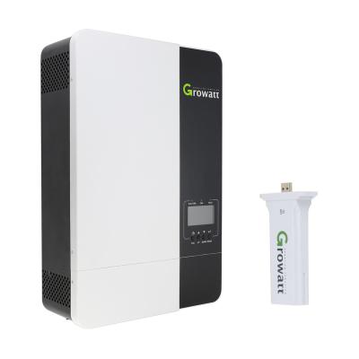 China Hot Selling Growatt 5kw Solar Power System Off Grid Inverter Growatt SPF5000ES Hybrid Solar Inverter for sale