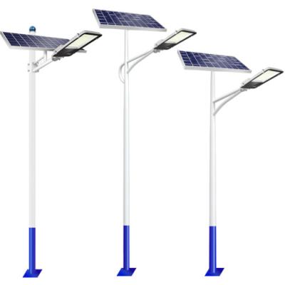 China Outdoor Galvanized Garden Solar Street Light Pole 3m 6m 8m 10m 12m Pole Q235 for sale