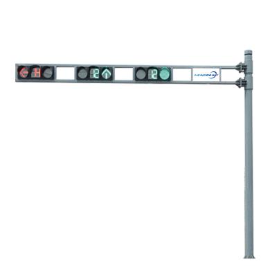 China HUATAI Waterproof Hot Selling Solar LED Traffic Glowing Signal Light Suitable For Commercial Areas for sale