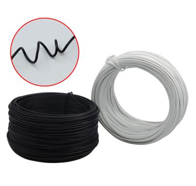 China Electrical Applications PVC Coated Plated Zinc-Flat Iron Binding Wire Round Optional for sale