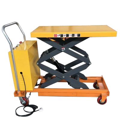 China Loading 500 Kg 2m Mini Electric Hydraulic Scissor Lift Table for sale