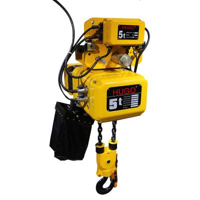 China Building material stores 0.5t to 20t 5ton 500kg 12v electric crane hoist motor chain block price for sale