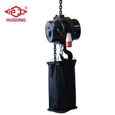 China Hotels spare parts hoists 220V 380V electric chain hoist 500kg1000kg electric chain step hoist for meiden truss lift equipment for sale