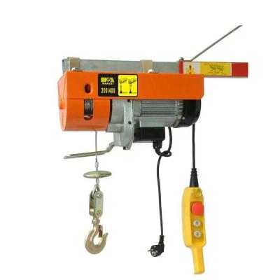 China Portable CRANES 200kg 300kg 400kg 600kg 800kg 1000kg Small Electric Wire Rope Hoist for sale