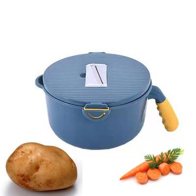 China Viable Multifunctional Vegetable Cutter Potato Peeler Carrot Carrot Onion Grater Potato Slicer Potato Radish Cutter for sale