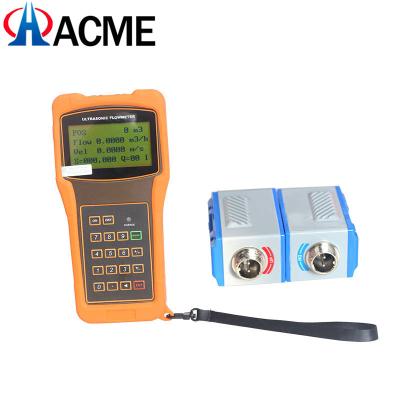 China Low Price Hand Held Ultrasonic Flow Meter With Flange On Water Transducer TS-2 TM-1 TL-1 DN15mm-6000m for sale