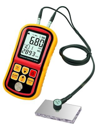 China AUT720 Universal Digital Portable Ultrasonic Testing Machine Metal Wall Thickness Gauge for sale