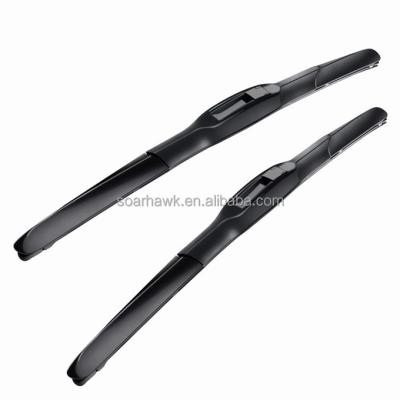 China U-hook Soft Rubber Wiper Blades Manufacturers Car Wippers Autobarn for sale