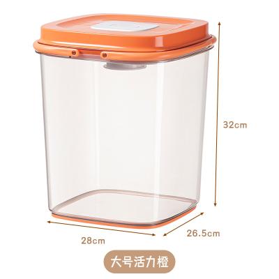 China Box Food Storage Container Set Refrigerator Heatable Antimicrobial Fresh Preservation Crisper Pack With Sealed Dust Cover for sale