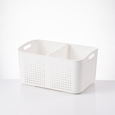 China High Quality Plastic Kitchen Food Storage Box Household Fresh Keeping Kitchen Drain Storage Basket For Fruit Vegetable Washing for sale