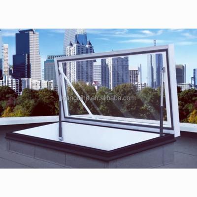 China Folding Australian Standard Aluminum Horizontal Skyview Skylight Skylight Roof Remote Control Window Double Screen Glass Hymer Electrict for sale