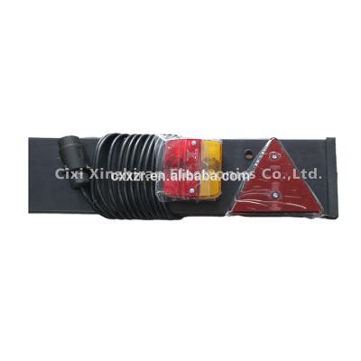 China Trailer Parts Manufacturer Black PVC 1.22M Trailer Light Board for sale