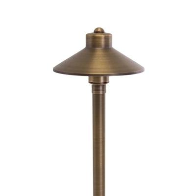 China Outdoor Landscape Low Voltage 12V Brass Path Light / Outdoor Landscape Light Garden Bollards Lamp Area Light for sale