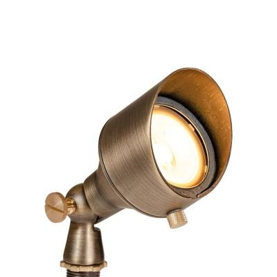 China Garden 9W LED Bulb MR16 Rotate 360 ​​Degree Brightness Rotatable Brass Spot Light LED Guard Five Years Warranty for sale