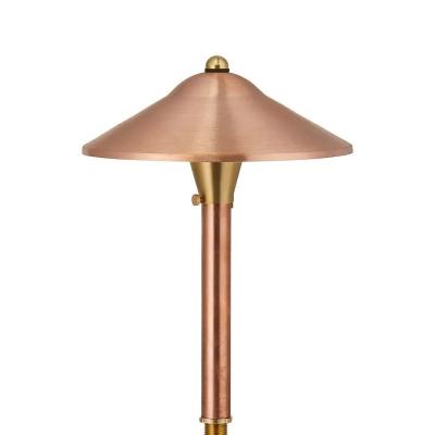 China Garden Lighting Copper Wholesale Low Voltage Max Spread Brass Path Outdoor Classic Light Factory and Area Landscape Lighting for sale