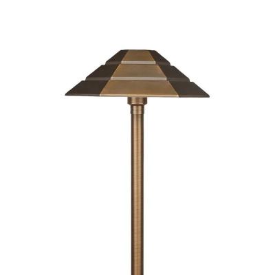 China KABO Garden Lighting Bronze Outdoor Classic Brass Path and Low Voltage Area Lights Smaller Landscape Areas Paths and Lamps for sale