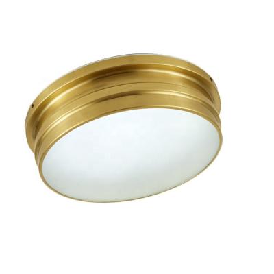 China Home Restaurant Ceiling Light Modern Pure Copper Fixture for sale