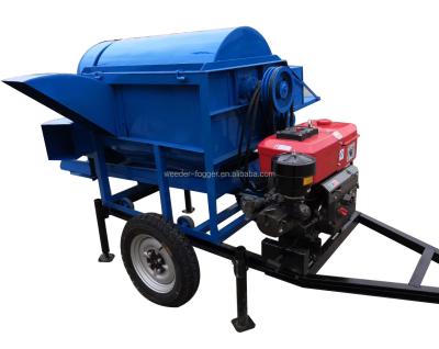 China Factory Directly Supply Low Price 12HP Diesel Engine Rice Thresher Paddy Thresher Rice Machine for sale