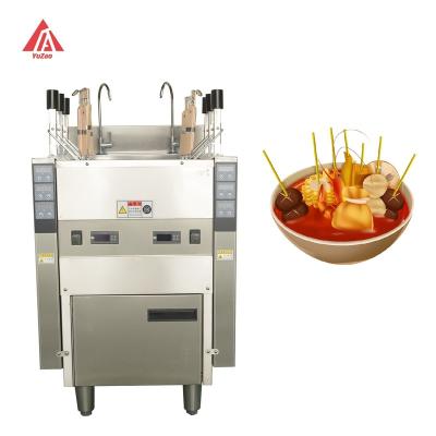 China Automatic lifting Smart self cooker instant noodle commercial pasta electric noodle cooker pasta cooker pot with basket for sale