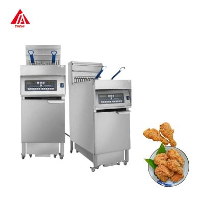 China Safety  Commercial Kitchen Equipment Fryer Single Cylinder Dual Cylinder Optional Fryer Electric Chicken Fryer for sale