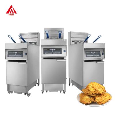 China Safety  large industrial deep fryer Easy clean Smart Snack fryer Machine commercial chicken deep fryer for sale