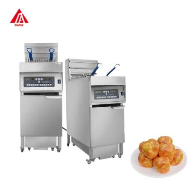 China Safety  Commercial Electric Deep Fryers Automatic Fryer Independent Intelligent Control System Fryer with Oil Filter for sale