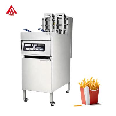 China Safety  Newest Energy Electric Deep Fryers machine Commercial Potato Chips Fryer Standing Smart Commercial Fryer for sale