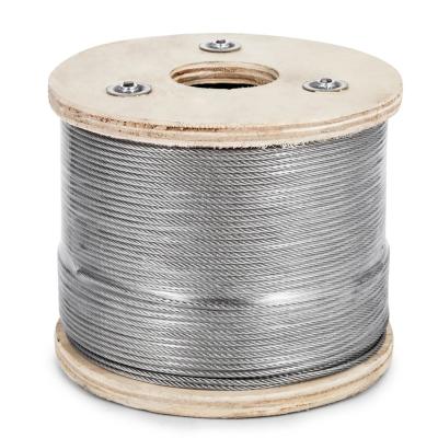 China Flexible Steel Stainless Steel Coated With PVC Wire Rope for sale