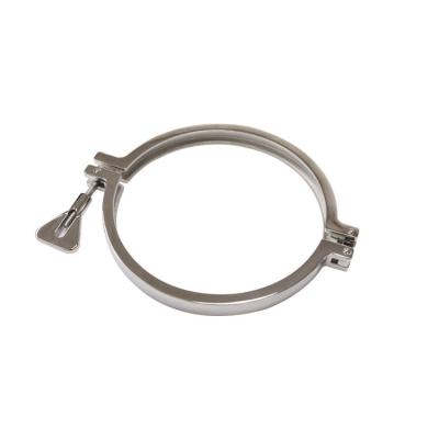 China food & Beverage Customized Sanitary Multiple Size 304 / 316 Stainless Steel Clamps for sale