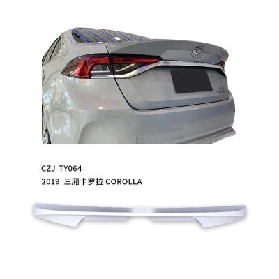 China Rear CZJ FOR TOYOTA COROLLA Sedan Car Spoiler 2019 ABS Rear Spoiler for sale