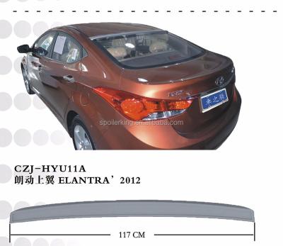 China HIGH QUALITY ABS ROOF COVER CAR SPOILER FOR ELANTRA 2012 WITHOUT LED LAMPS for sale