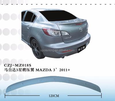 China REAR TRUNK ABS CZJ REAR SPOILER FOR MAZDA3 2011+ for sale