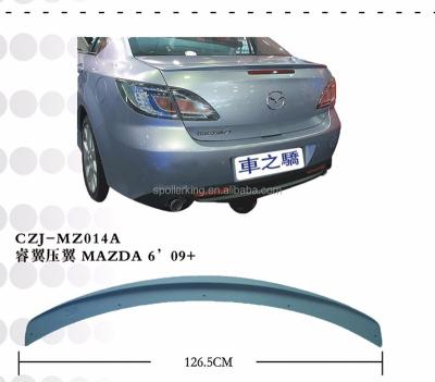 China HIGH QUALITY rear for MAZDA 6' 2009 ABS CAR rear spoiler for sale